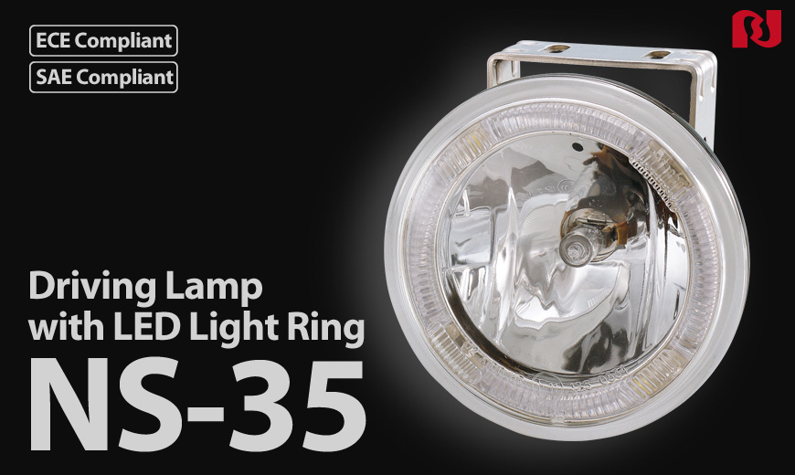 Driving Lamp with LED Light Ring, NS-35