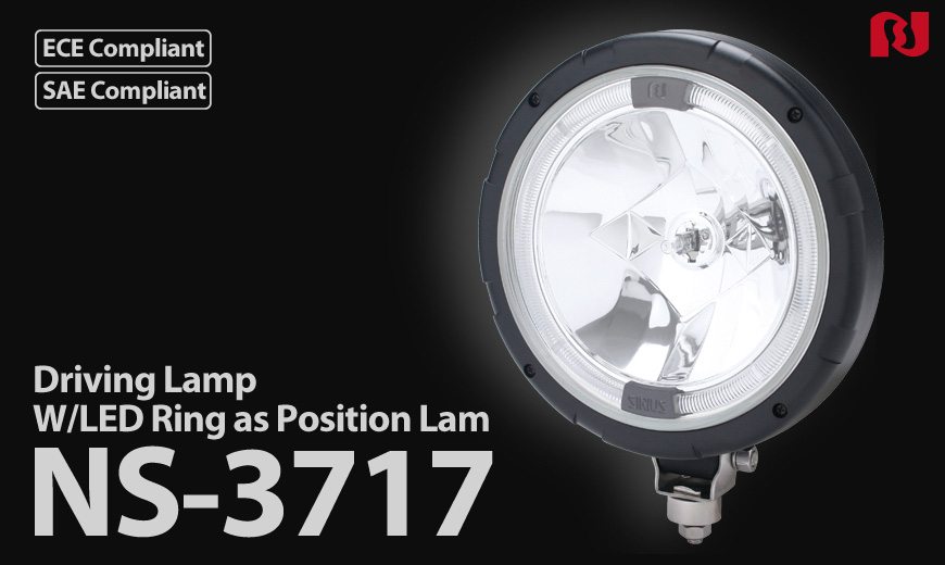 NS-3717 , Driving Lamp W/LED Ring as Position Lamp
