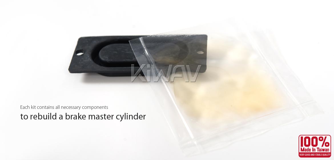 KiWAV rear master cylinder rebuild kit 5/8 inch bore