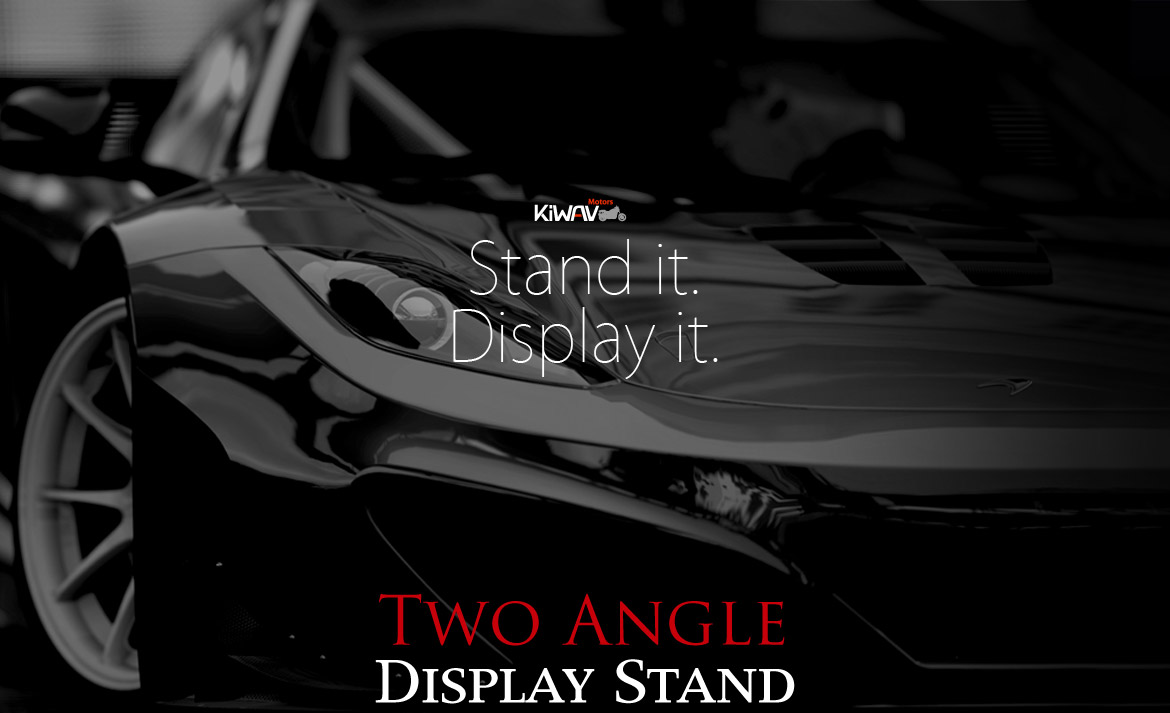 Stand it. Display it.  KiWAV two angle display stand - Macca.