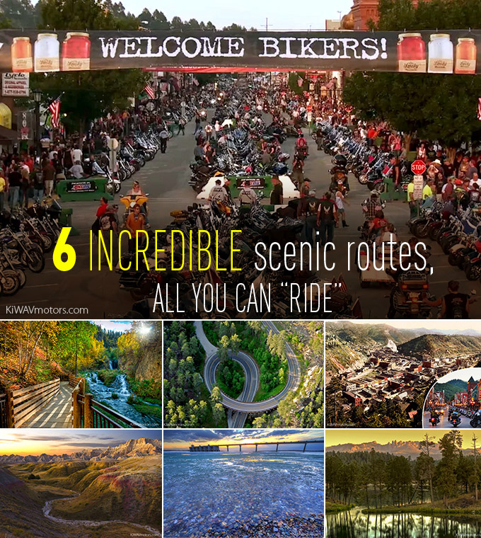 Six incredible scenic routes you can’t miss around the Sturgis motorcycle Rally