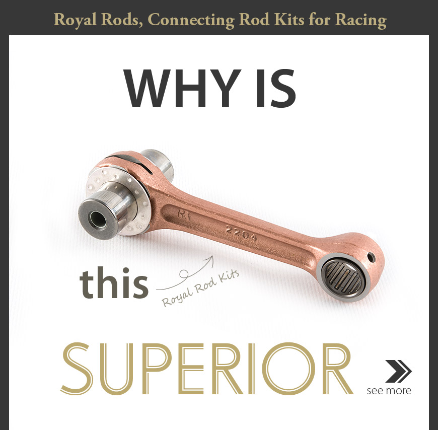 Royal Rods RH-1211 racing connecting rod kit heavy duty for Honda CRF230F