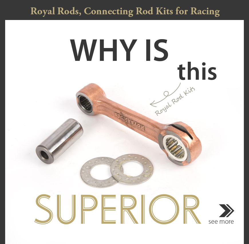 KiWAV Royal Rods RM-6217 connecting rod for KTM 50SX '01-'20