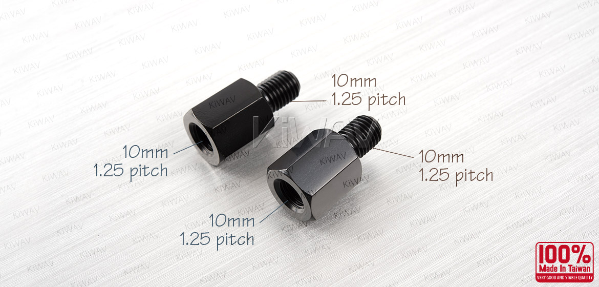 KiWAV 10mm to 10mm standard converter screws