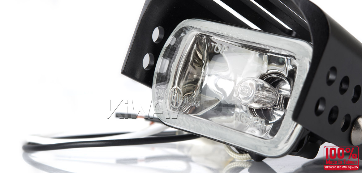 MG-7021 Square Fog Light Black Magazi