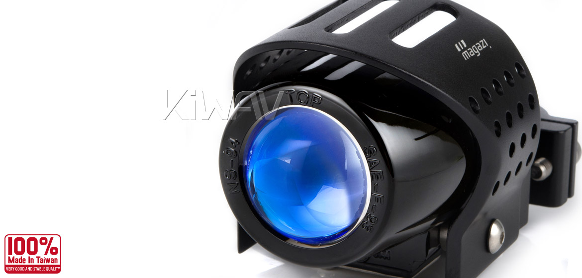 Magazi Round fisheye black fog auxiliary light