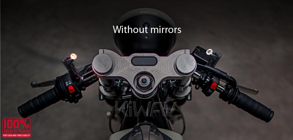 KiWAV motorcycle BSD system with LED indicators for most BMW