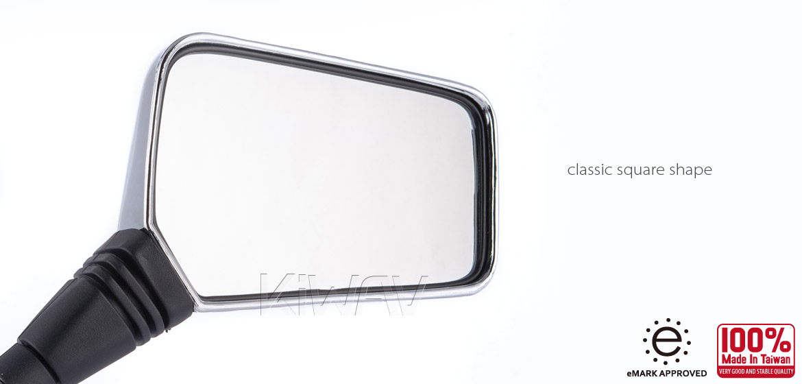 Magazi Brick chrome mirror RH for BMW