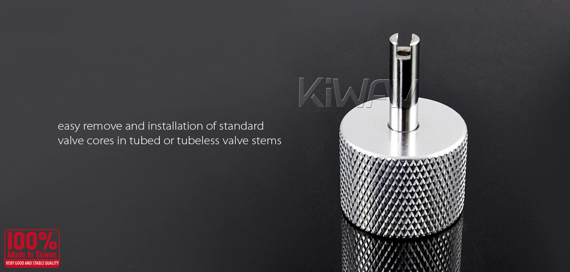 KiWAV motorcycle tire valve stem core remover