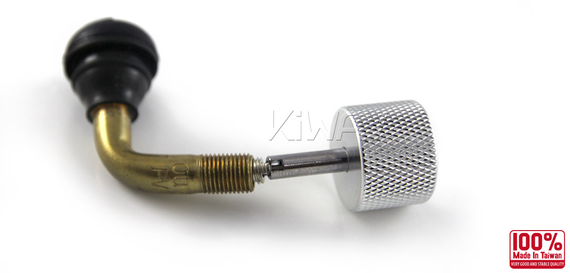 KiWAV motorcycle tire valve stem core remover