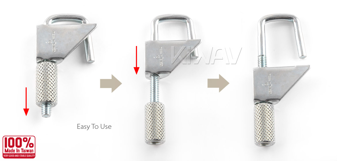 KiWAV Steel Fuel Line Pinch Off Clamp portable