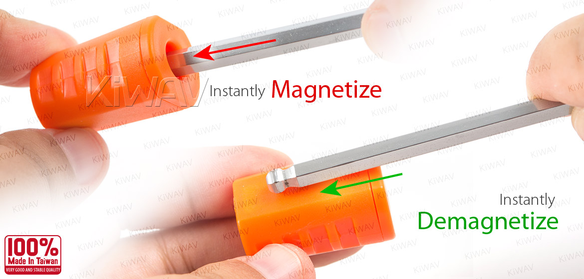 KiWAV screwdriver magnetizer tool