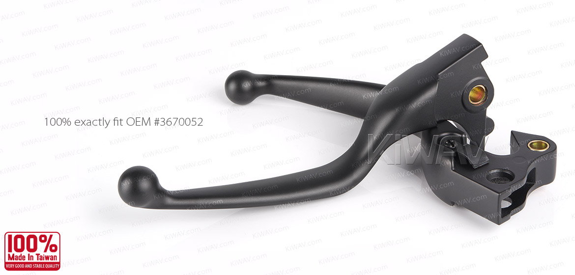 KiWAV brake clutch lever black harley davidson 2015~2014 sportster