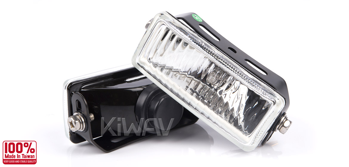 KiWAV Rectangular driving lamp NS-156 automotive auxiliary lighting with H3 bulb