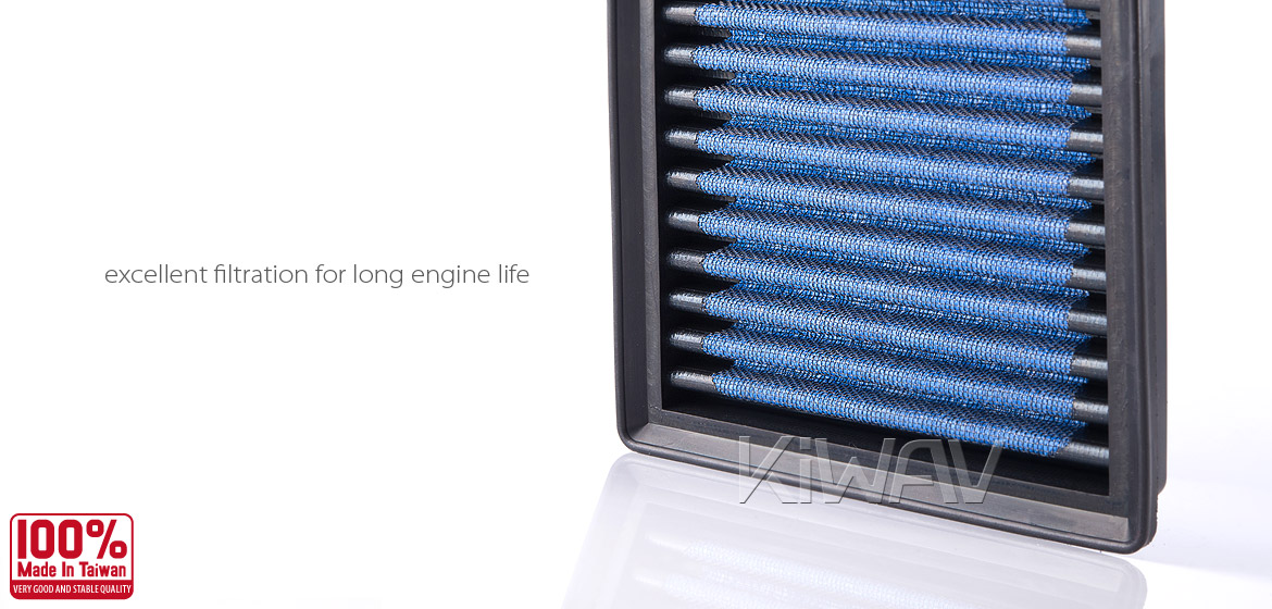 KiWAV Magazi Air Filter for BMW S1000RR 990 10-13