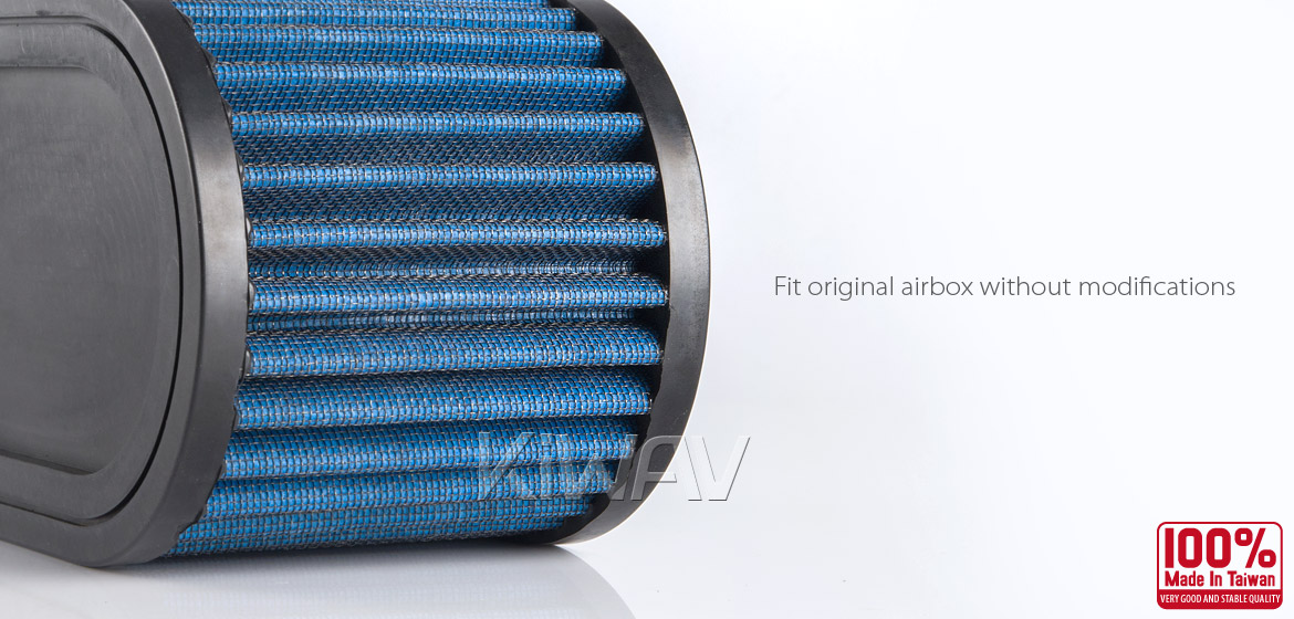 KiWAV Magazi Air Filter for CAGIVA Raptor 1000 00-05 V Raptor 1000 00-04 Xtra Raptor 1000 01-05