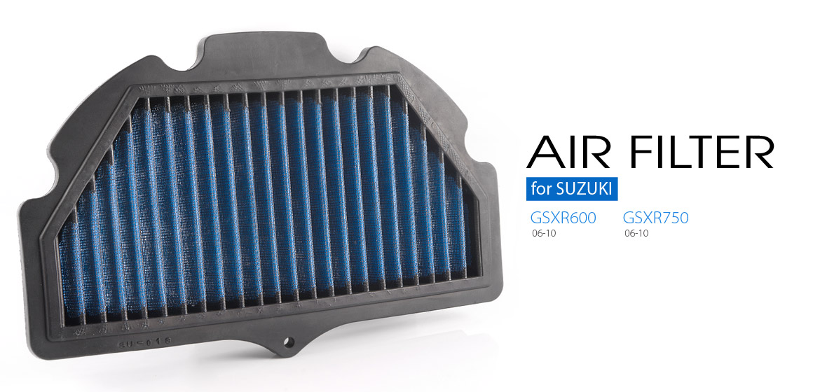 KiWAV Magazi Air Filter for Suzuki GSXR750 04-05, GSXR600 04-05