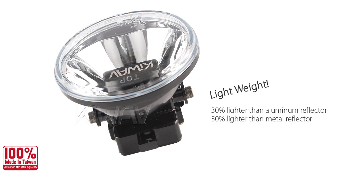 KiWAV 4 inch super bright magnesium alloy LED driving lamp