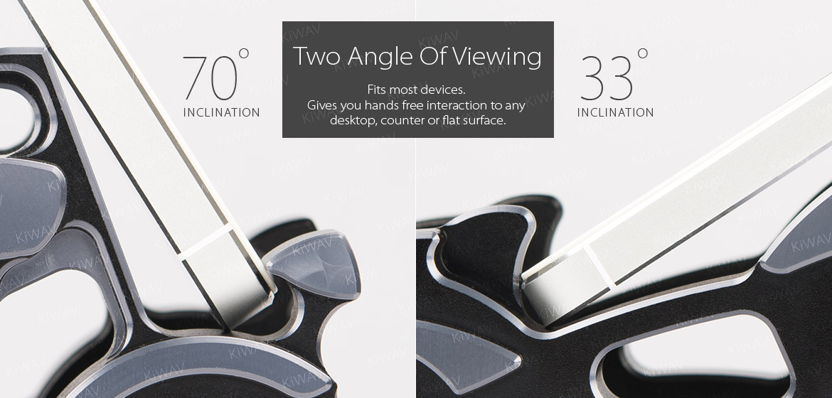 two angle display stand Cruiser - iron gray
