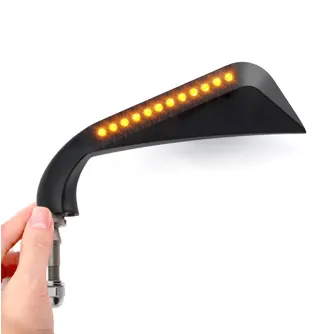 Axe LED motorcycle mirrors